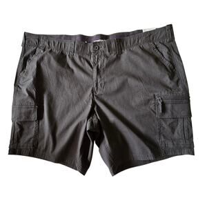 Sonoma Flexwear Ripstop Cargo Shorts 9" Inseam Dark Gray NWT Size 52